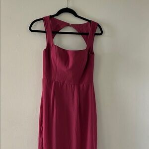 Azazie Magenta Dress